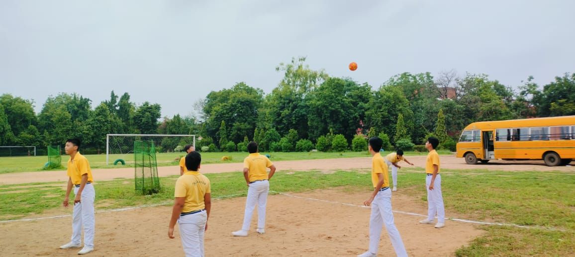 Inter House Throwball Competition